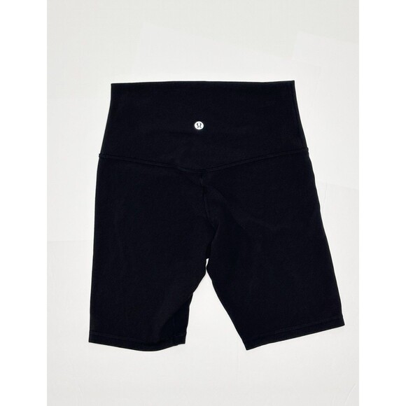 Lululemon Women's Align High Rise Shorts Size 4 Black 8" inseam - Picture 3 of 5